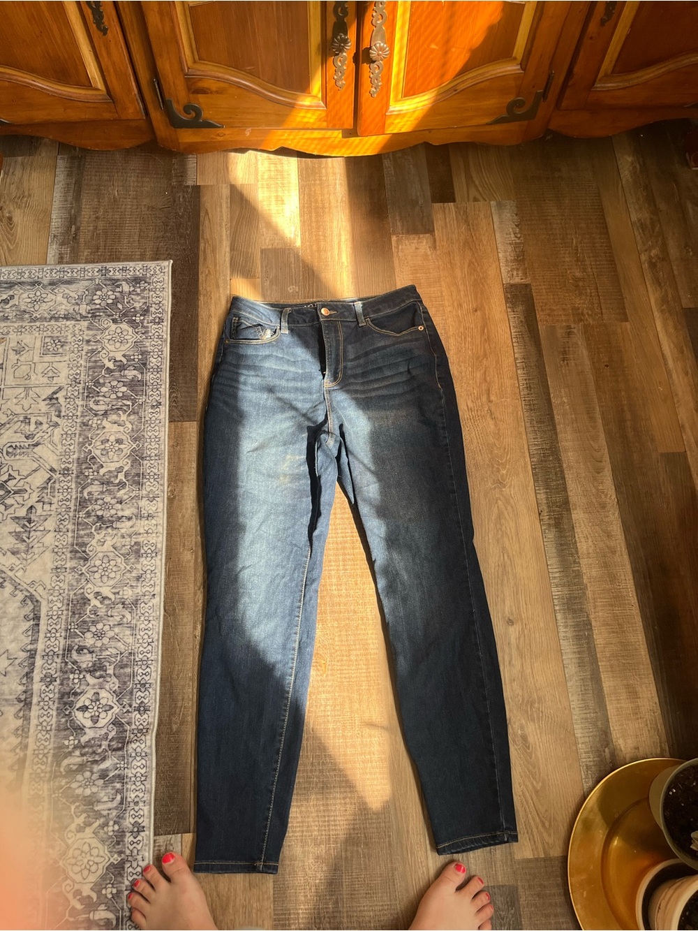 No Boundaries Dark Blue Women's Slim Jeggings